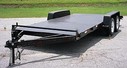 Car Trailer With Metal Deck